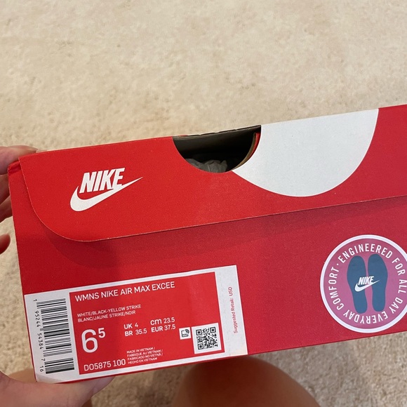 Nike | Shoes | Nike Air Max Excee Go The Extra Smile Smiley Face Sneakers 65 | Poshmark